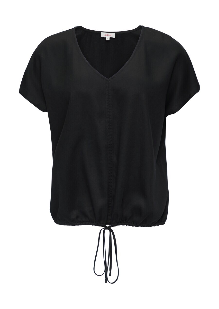 

Блузка с коротким рукавом s.Oliver Blouse, черный