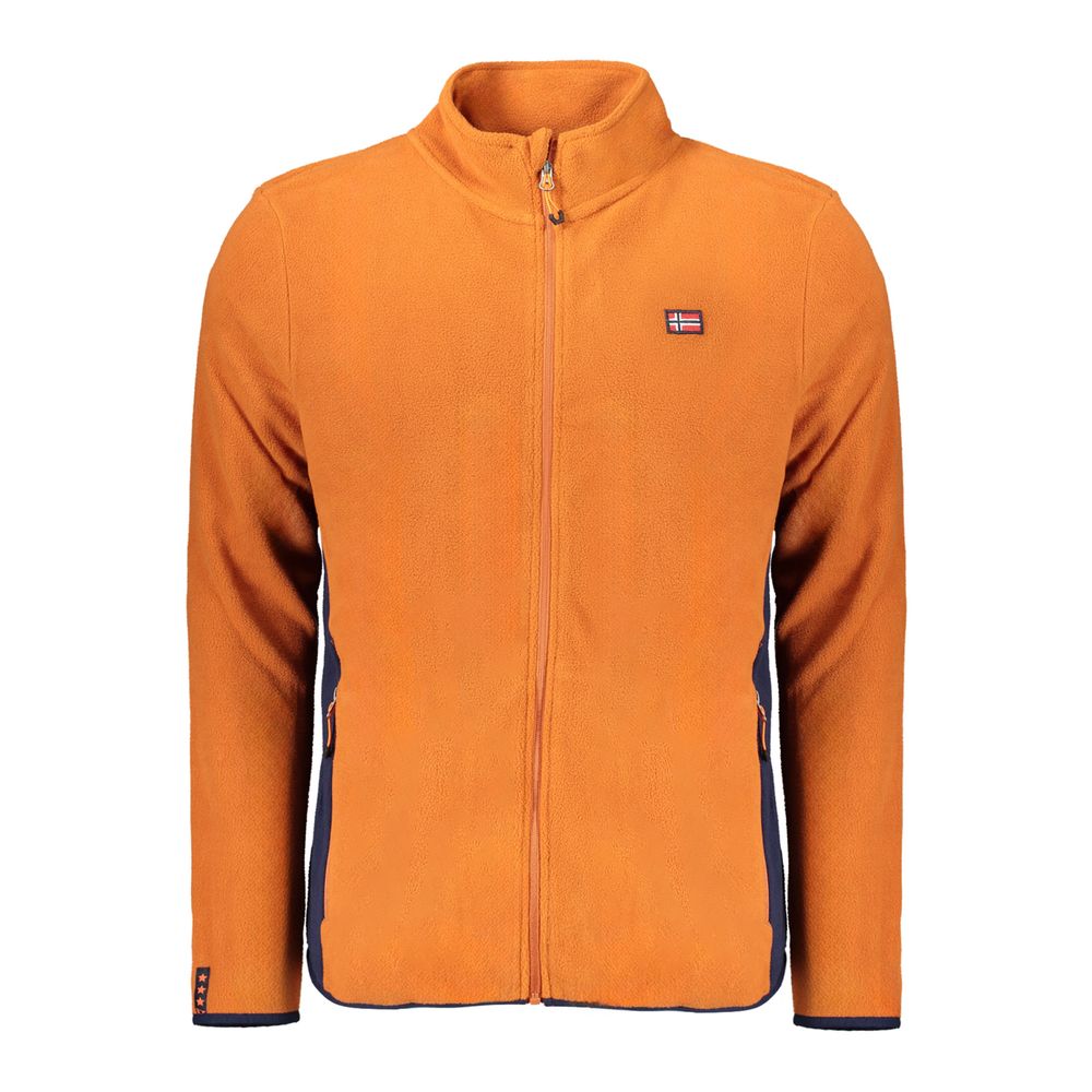 

Коричневый мужской свитер из полиэстера Geographical Norway