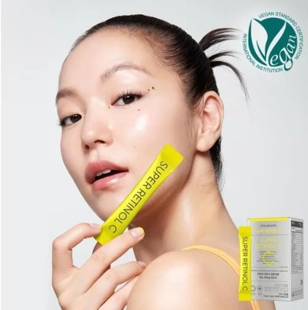 Сыворотка Linty — Порошковая Vital Beauty Super Retinol C 30 пакетов, 54 г — фото 2