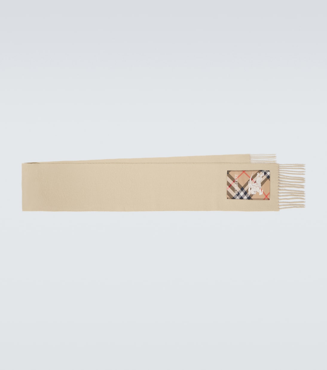

Кашемировый шарф Burberry, кэмел