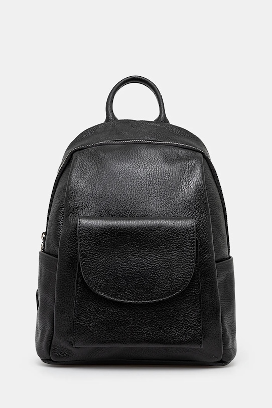 

Кожаный рюкзак Answear.Lab, черный