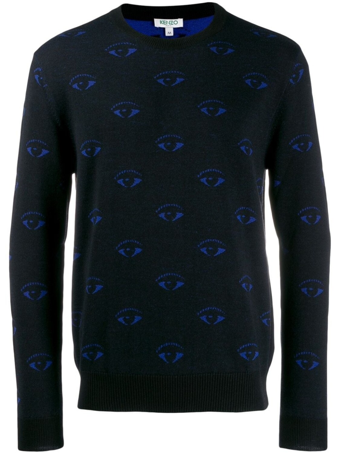 

Kenzo джемпер с узором, черный