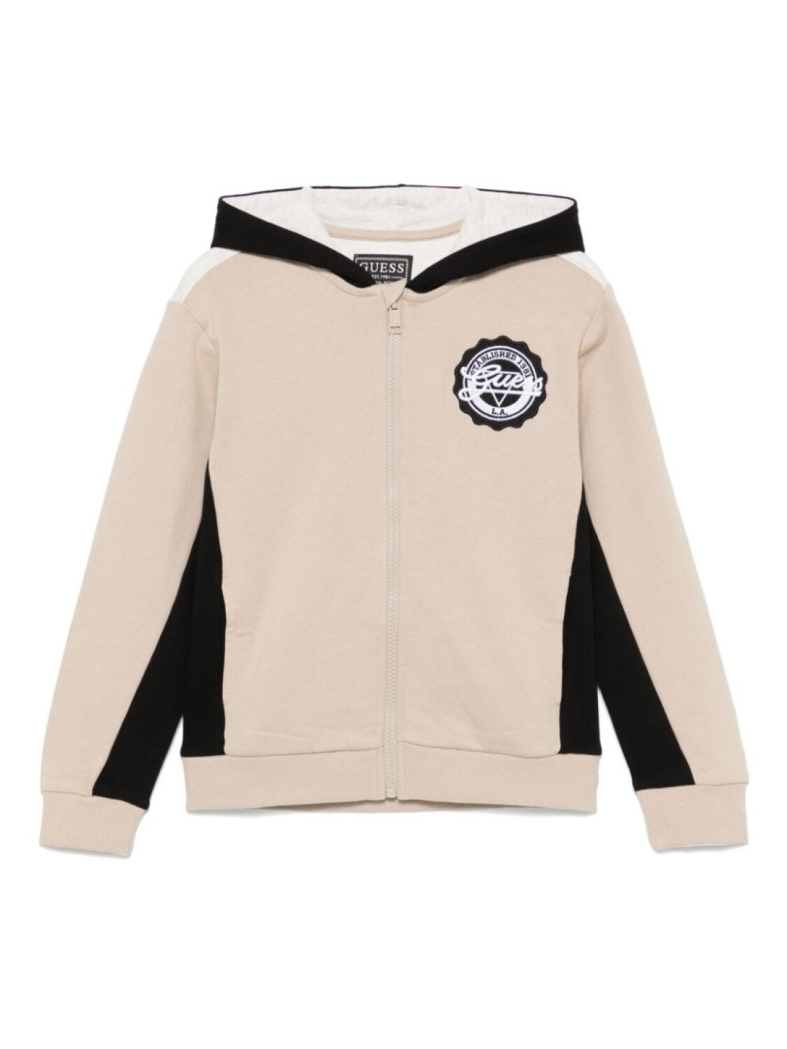 

Толстовка с капюшоном с логотипом guess kids, нейтральный