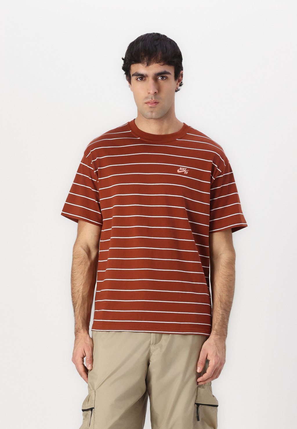 

Футболка с принтом TEE STRIPE Nike SB, бежевый