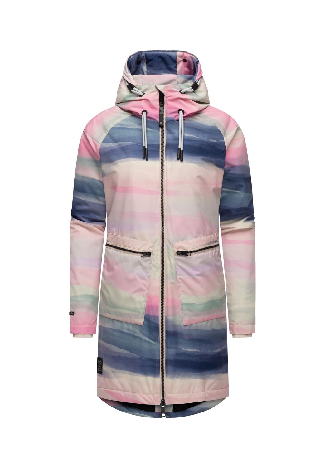 

Зимнее пальто с целостным принтом Ragwear, цвет Ecru