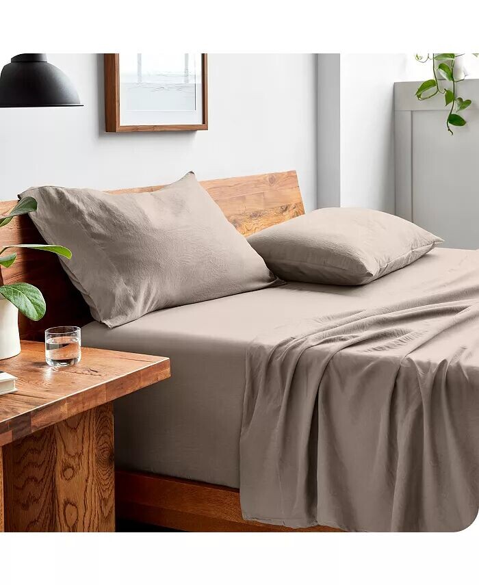 

Комплект листов ультрамягкой моющейся микрофибры Bare Home, розовый