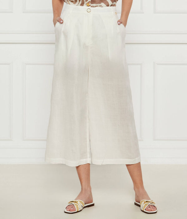 

Брюки Flare fit Liu Jo, белый