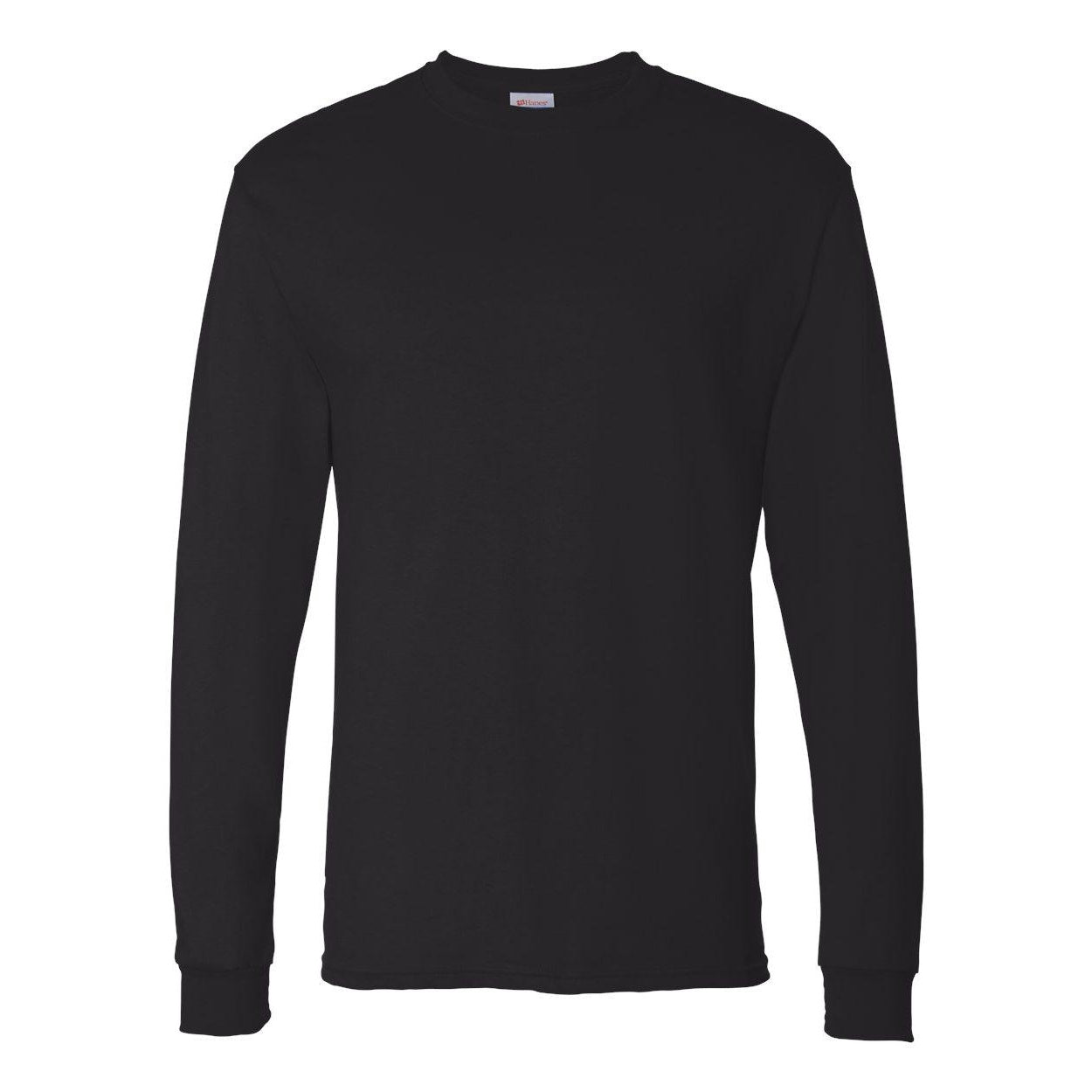

Футболка Hanes Essential-T с длинным рукавом, черный