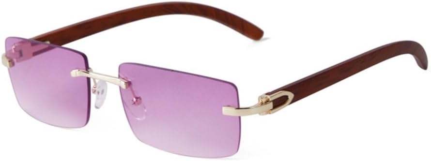 

Прямоугольные солнцезащитные очки MUTYNE для мужчин, роскошные модные деревянные солнцезащитные очки для мужчин, винтажные солнцезащитные очки UV400 для женщин, C6 Double Purple