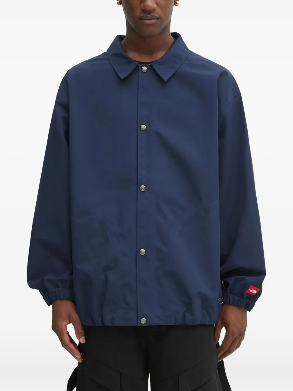 

Куртка с застежкой на пуговицы и шнурком The North Face, синий