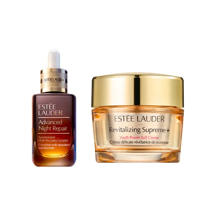 ESTEE LAUDER Набор для ухода за кожей Little Brown Bottle Zhiyuan крем для осветления и увлажнения, Little Brown Bottle Serums 50ml+Zhiyuan Lightweight Cream 75ml
