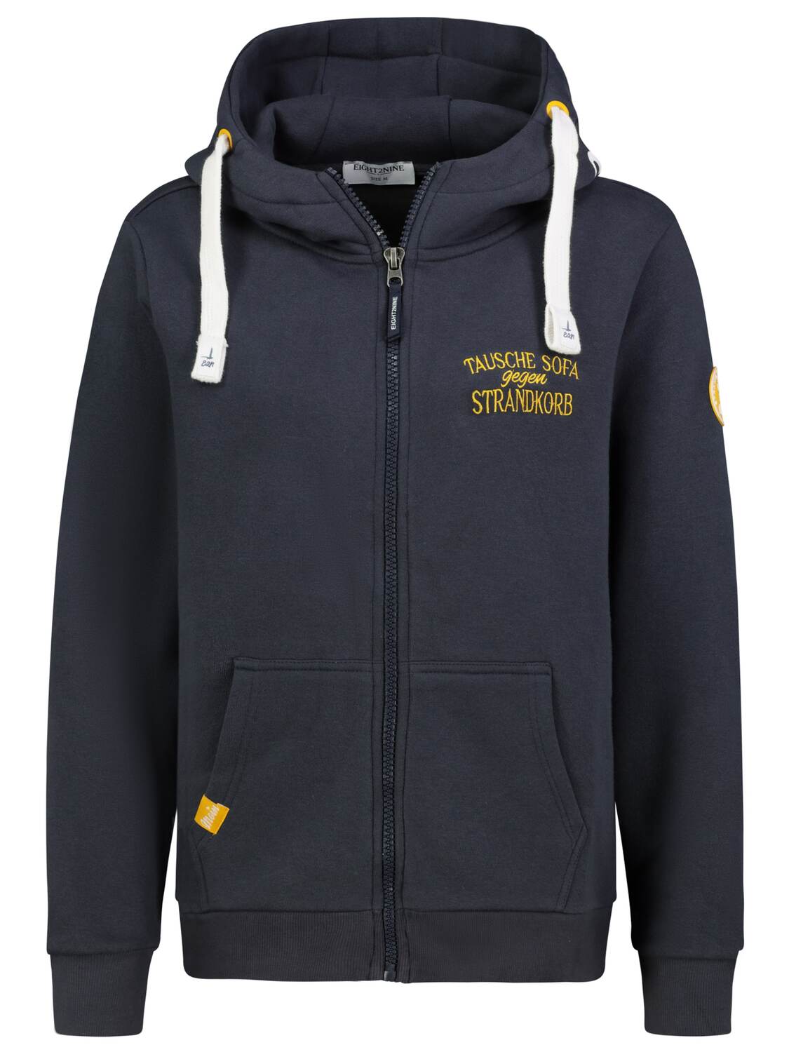 

Eight2Nine Худи на молнии в синем цвете