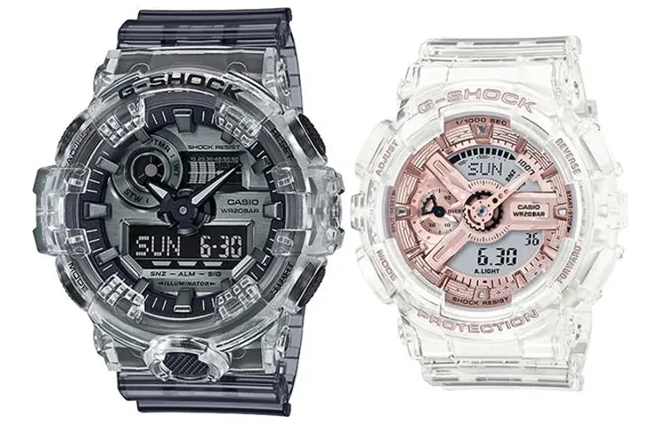 

Унисекс парные часы серии Black CASIO