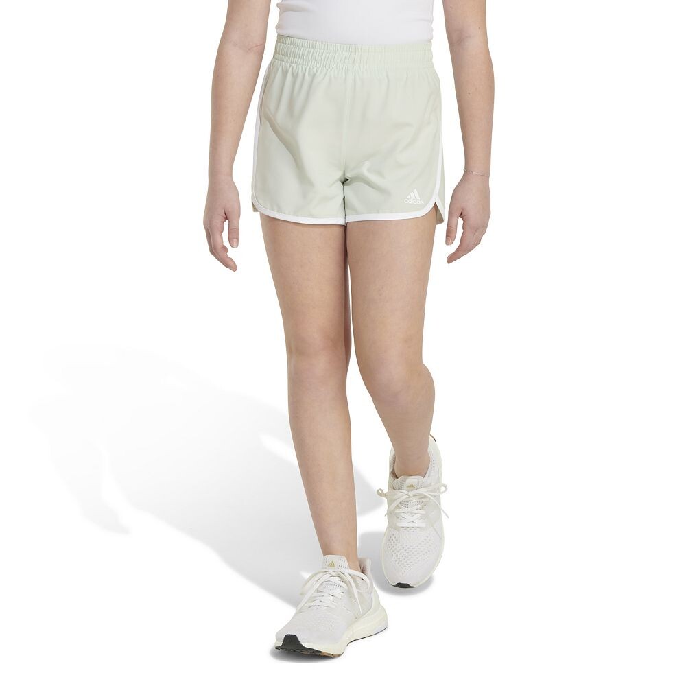 

Тканые шорты adidas с переплетом для девочек 7–16 лет Adidas, зеленый