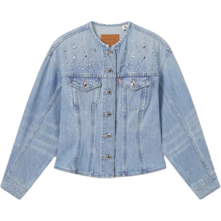 

Levis Джинсовая куртка Levi’s женская синяя, Blue