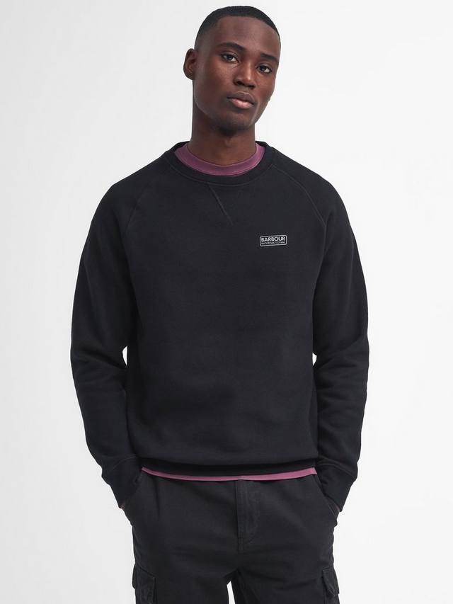 

Незаменимая толстовка с круглым вырезом Barbour, цвет Black/Pewter