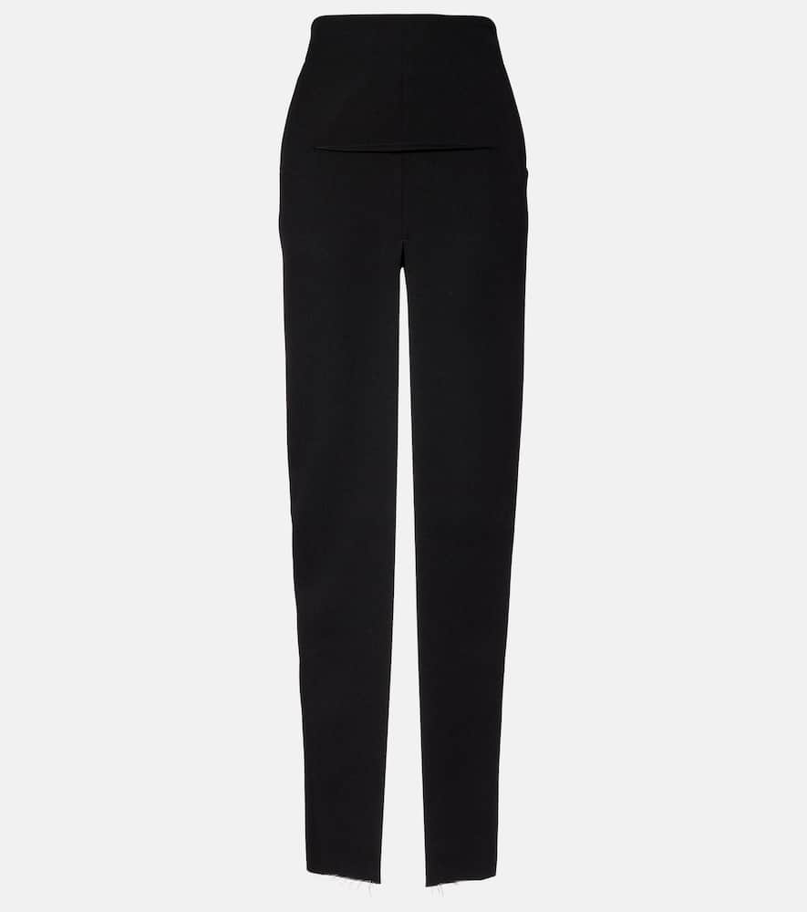 

Макси-юбка из верджин вула с высокой талией Rick Owens, Black