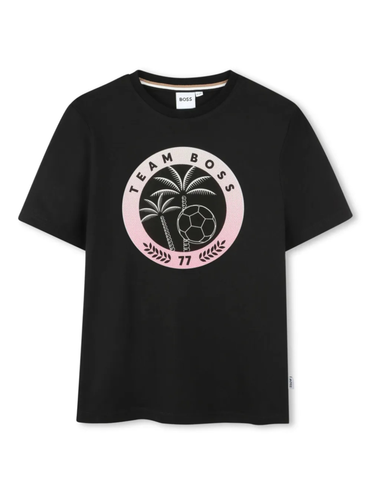 

BOSS Kidswear футболка с короткими рукавами, черный
