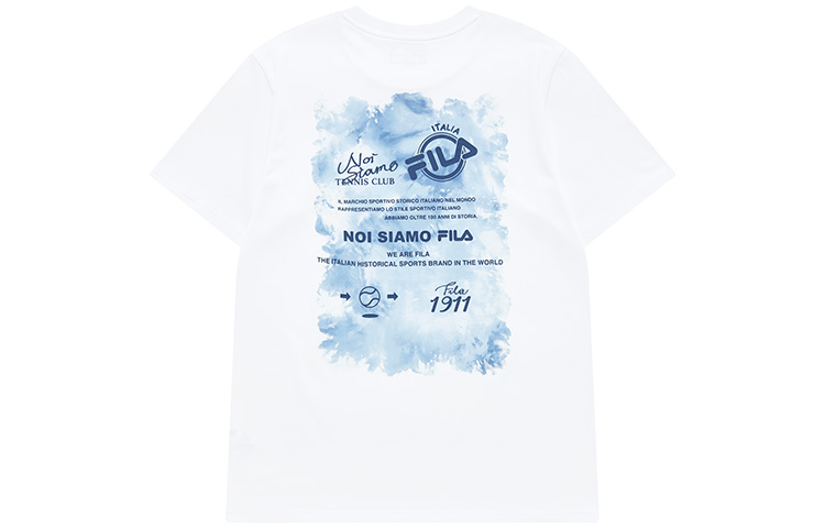 

FILA FUSION Футболка мужская классическая белая