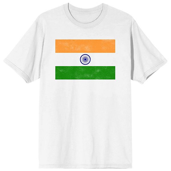 

Футболка Men's Bioworld с принтом индийского флага Licensed Character