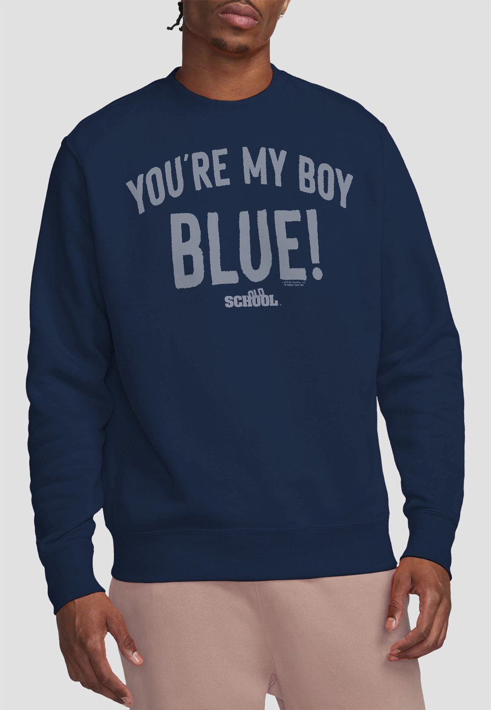 

Толстовка OLD SCHOOL THE MY BOY BLUE Cotton Soul, темно-синий