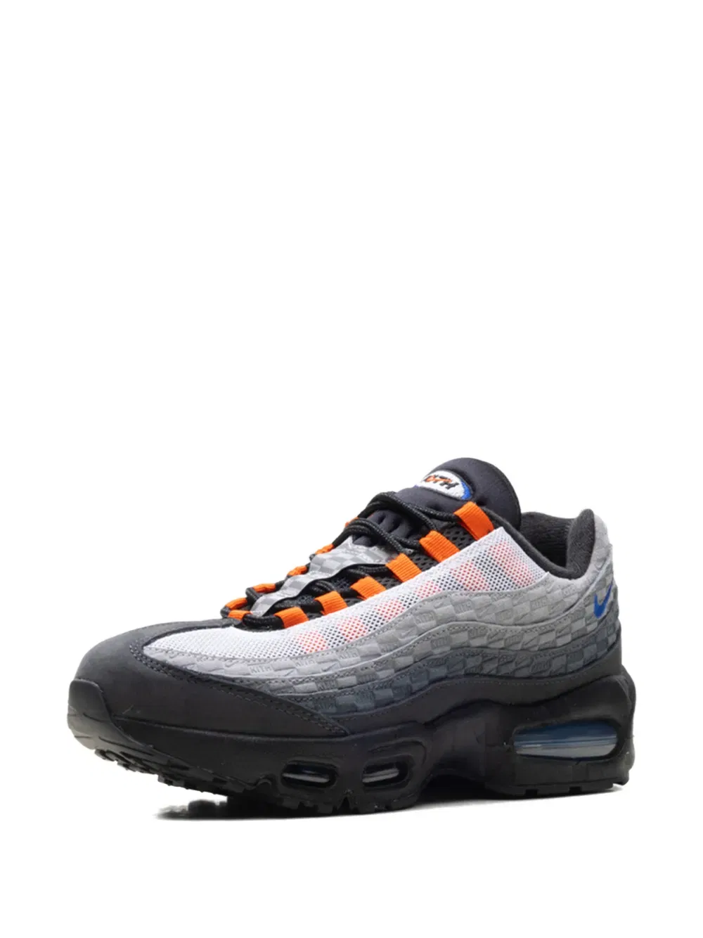 Кроссовки X kith x air max 95 с логотипом Nike Kids, серый — фото 2