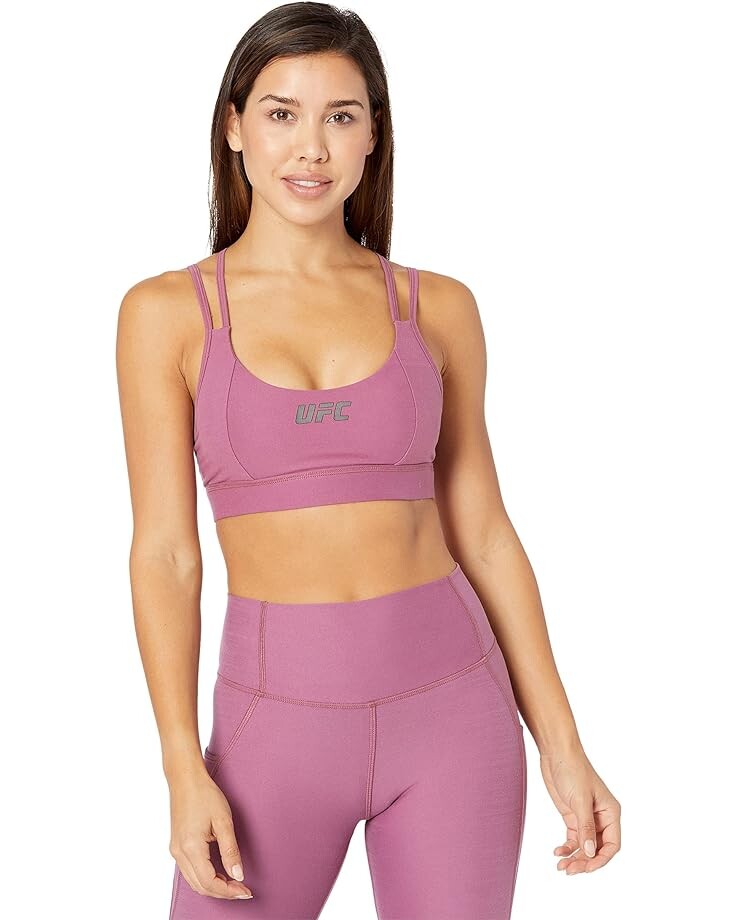 

Бюстгальтер UFC Strappy Sports, цвет Berry Crush