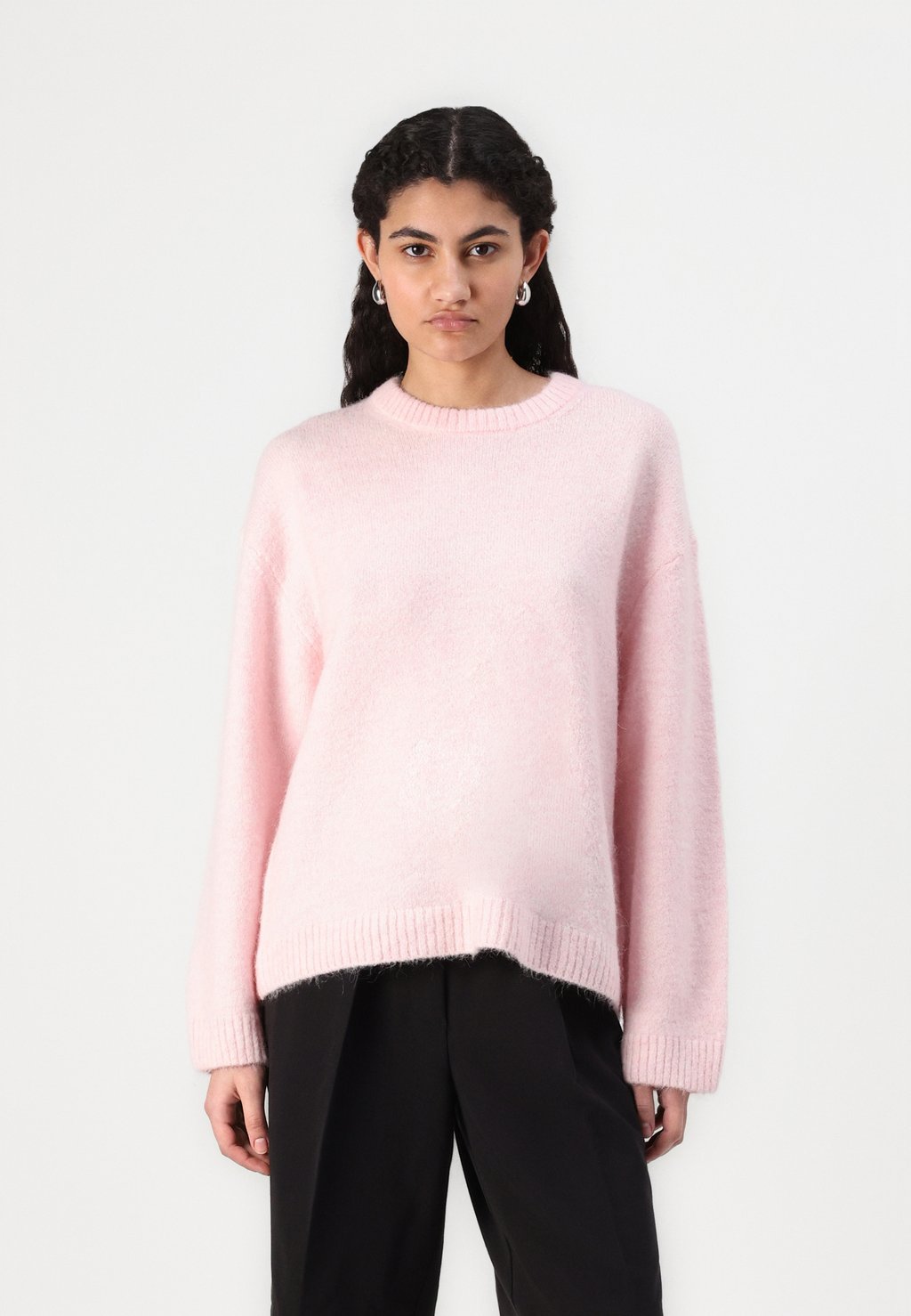 

Свитер CREW NECK Gina Tricot, розовый