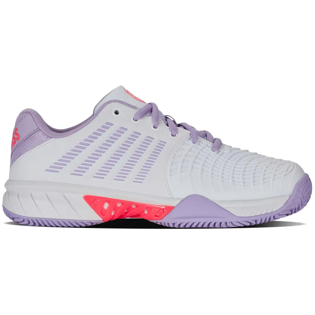 

Женская обувь для тенниса и падела EXPRESS LIGHT 3 HB K· Швейцарский K-Swiss, белый/фиолетовый