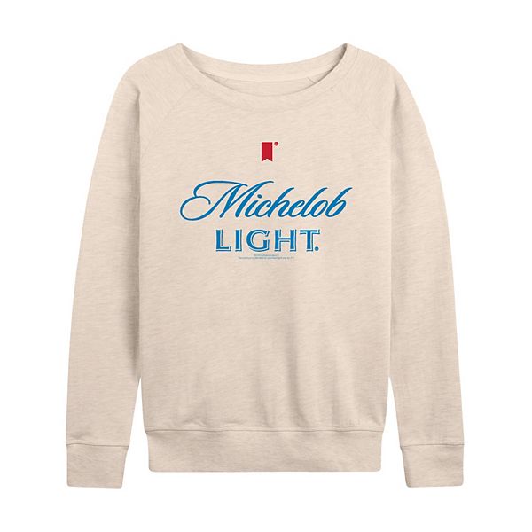 

Женская футболка с длинным рукавом Michelob Light с логотипом Licensed Character, Birch