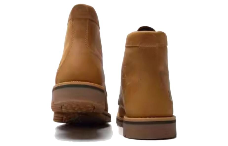 Мужские ботинки Timberland Martin на плоской подошве, желтый — фото 4