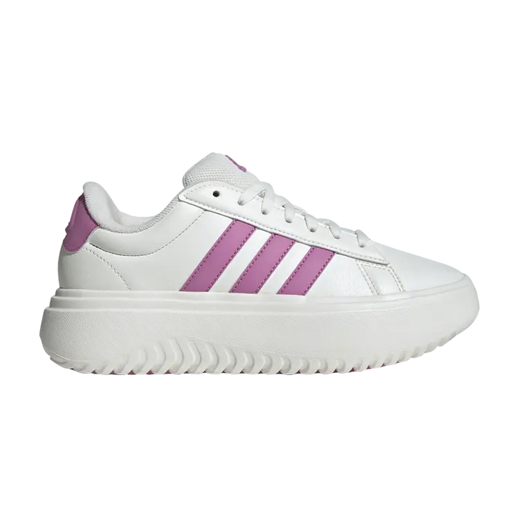 Кроссовки Wmns Grand Court Platform, цвет White Preloved Purple