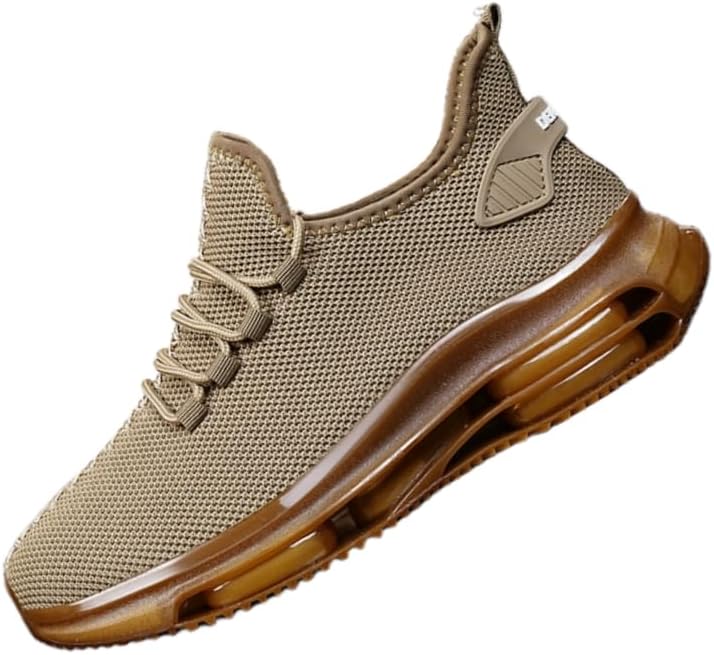 

Мужские летние спортивные кроссовки до щиколотки с дышащей сеткой, подходят для повседневных спортивных занятий Hoalox, хаки