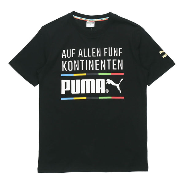 

Футболка alphabet round neck short sleeve black Puma, черный