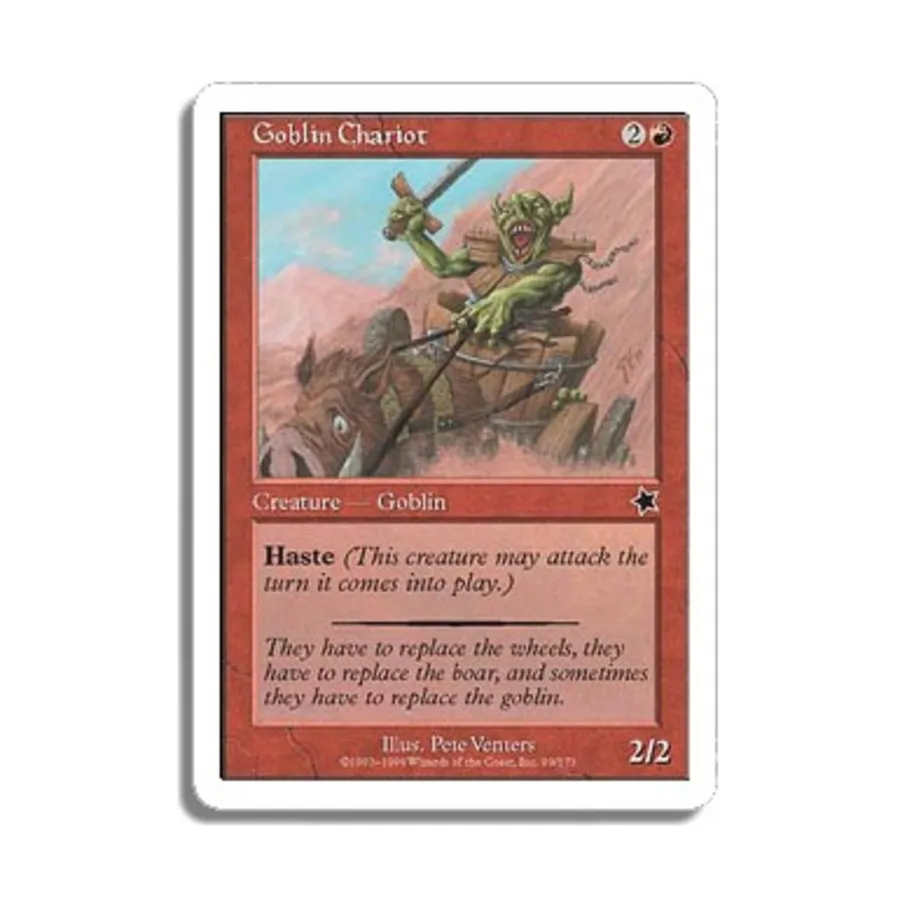 

CCG Колесница гоблина (клавиша C), MTG - Starter Series (1999)