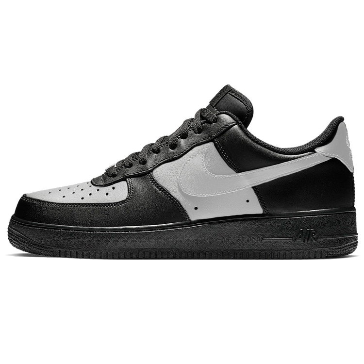 

Кроссовки Nike Air Force 1 Skateboarding Shoes Unisex Low-top Black/grey, черный