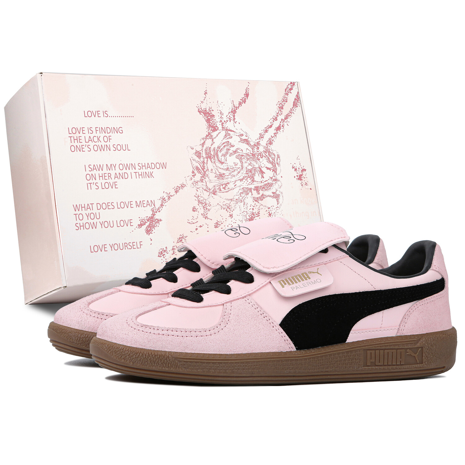 

Кроссовки Puma Palermo Unisex, черный/розовый