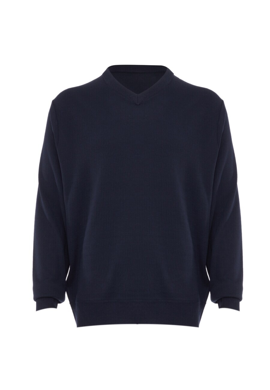 

Свитер с v-образным вырезом RAIDO Sweater, морской синий