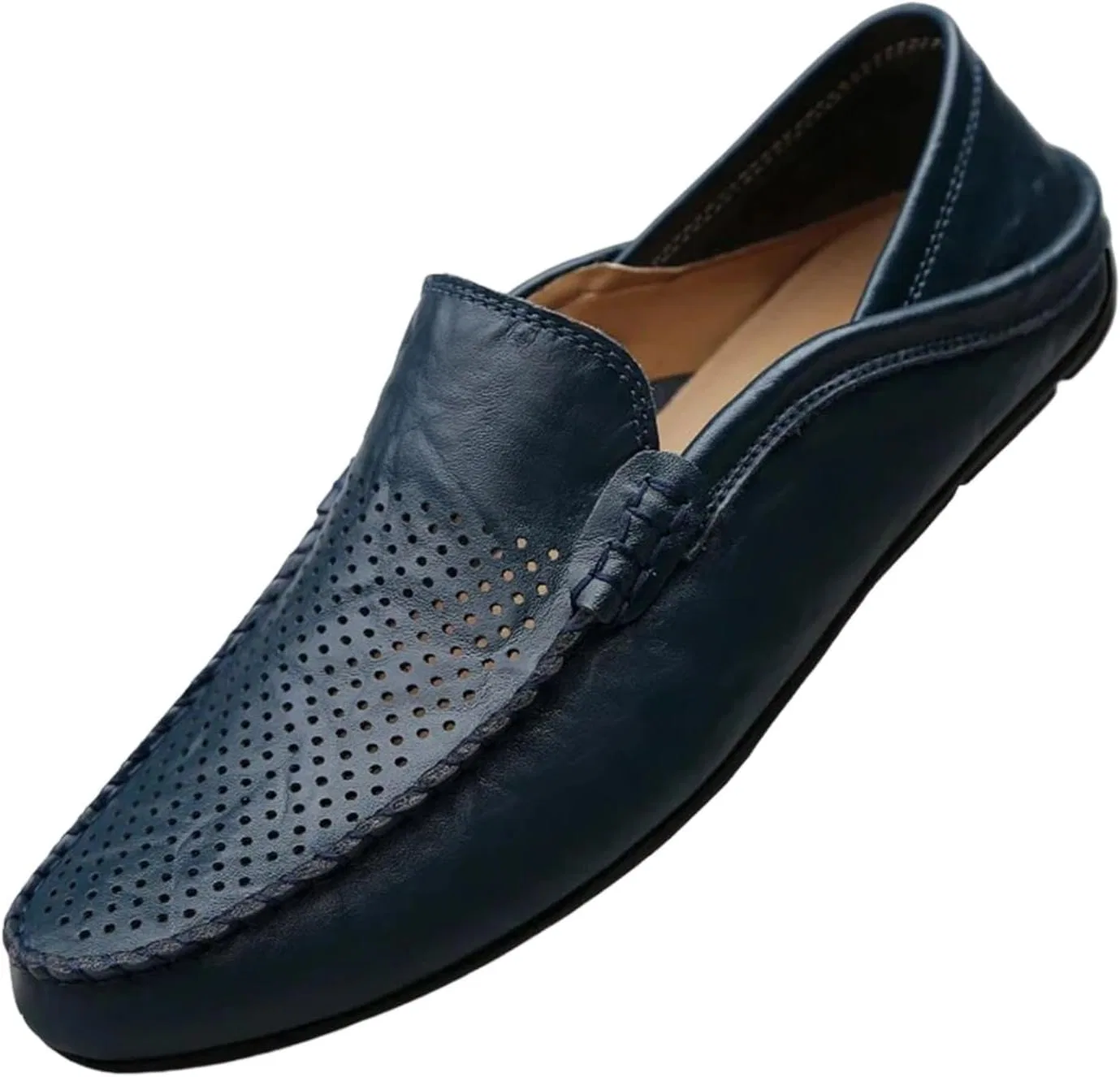 Лоферы дышащие мужские Loafers, голубой
