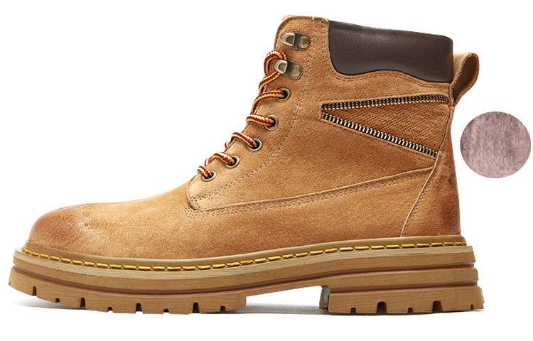

VICKI BROWN Джинсы Martin Boot мужские желтые с флисовой подкладкой, цвет Yellow (Fleece-Lined)