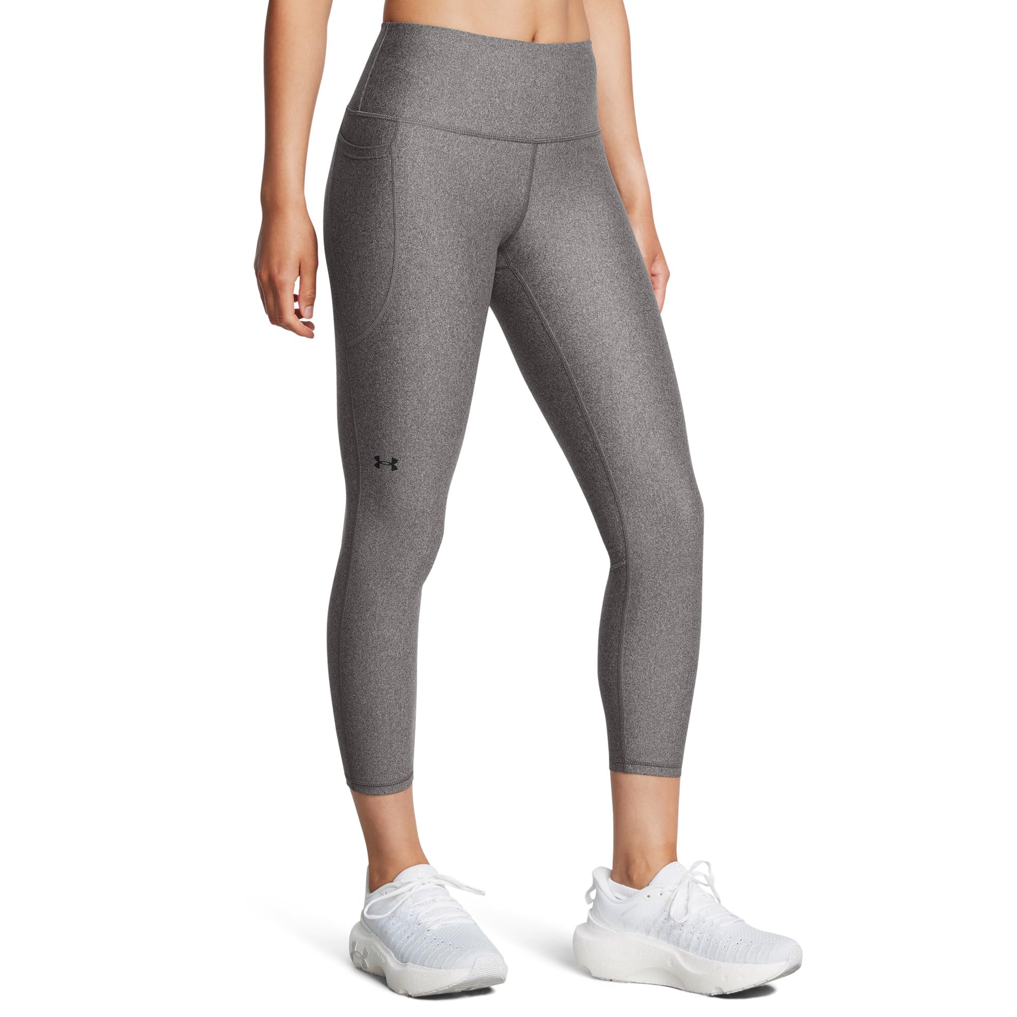 

Брюки Under Armour Armour Hi-Ankle Leggings, цвет Charcoal Light Heather/Black