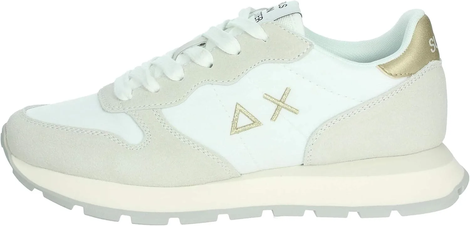 Кроссовки SUN68 Unisex Ally Gold Silver, белый