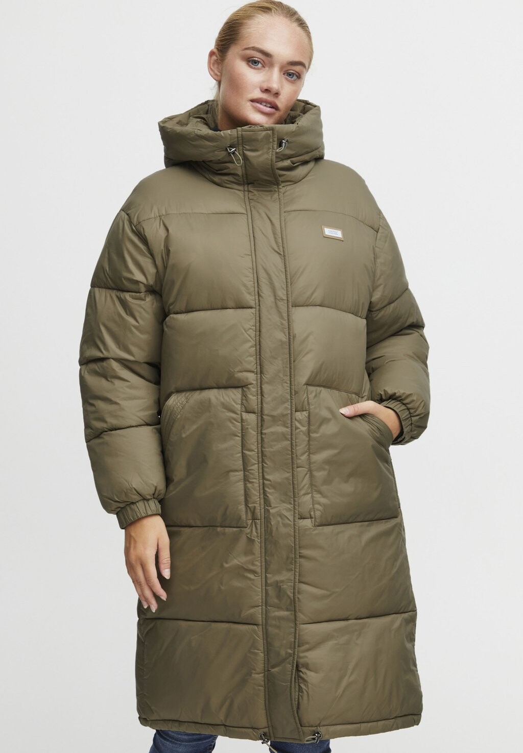 

Зимнее пальто Oxmo, цвет covert green, Зеленый, Зимнее пальто Oxmo, цвет covert green