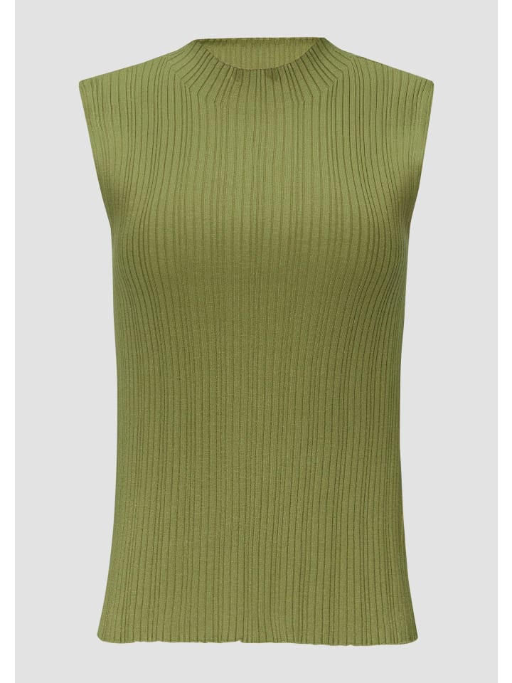 

s.Oliver Вязаный жилет-свитер в 7774_guacamole