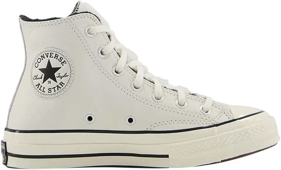 Кроссовки Converse Damen Modische Turnschuhe, Egret Black Sherpa — фото 2