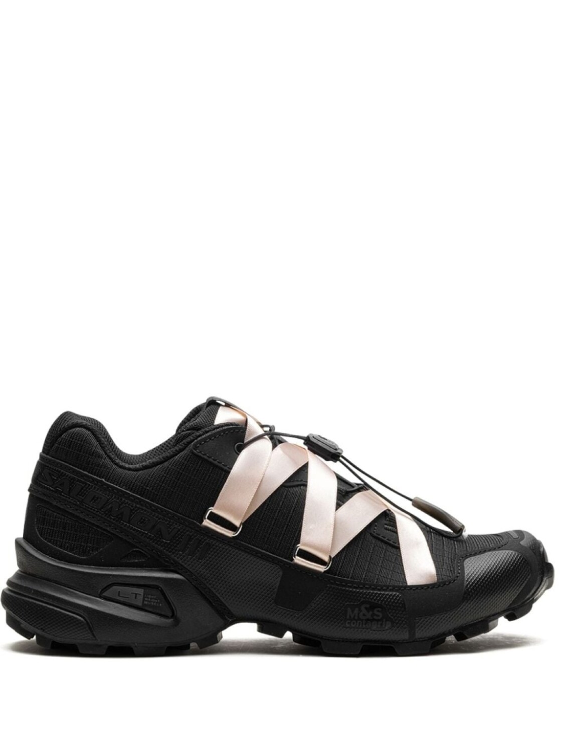

Salomon кроссовки x Sandy Liang Speedcross 3 Ribbon "Black Pink", черный