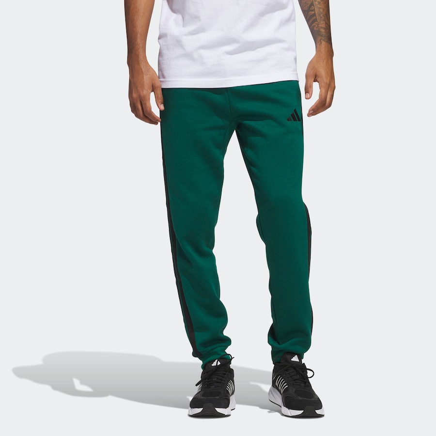 Зауженные спортивные брюки ADIDAS SPORTSWEAR Essentials, темно-зеленый — фото 2