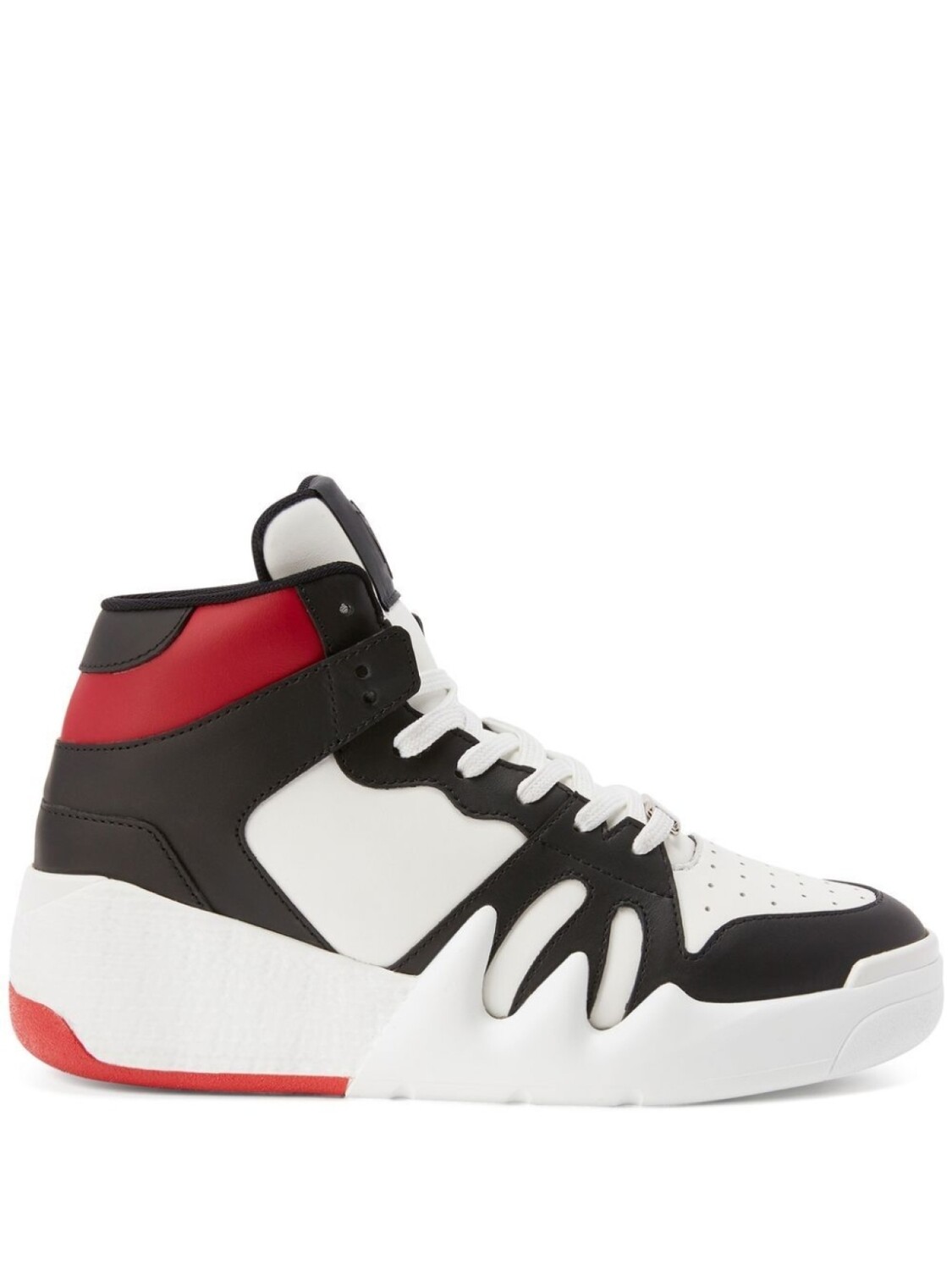 

Кеды Giuseppe Zanotti Talon, белый/черный/красный