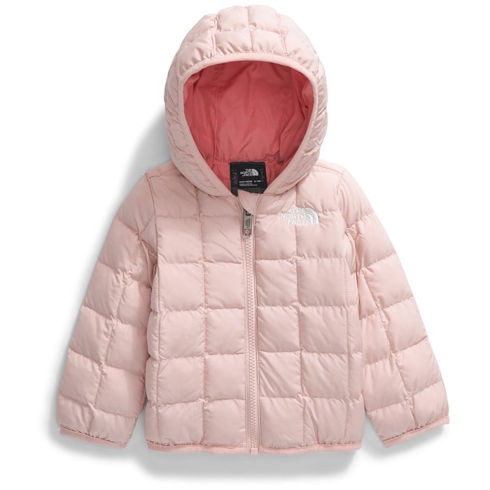 

Двусторонняя куртка с термоболом и капюшоном - для младенцев The North Face, Pink Moss