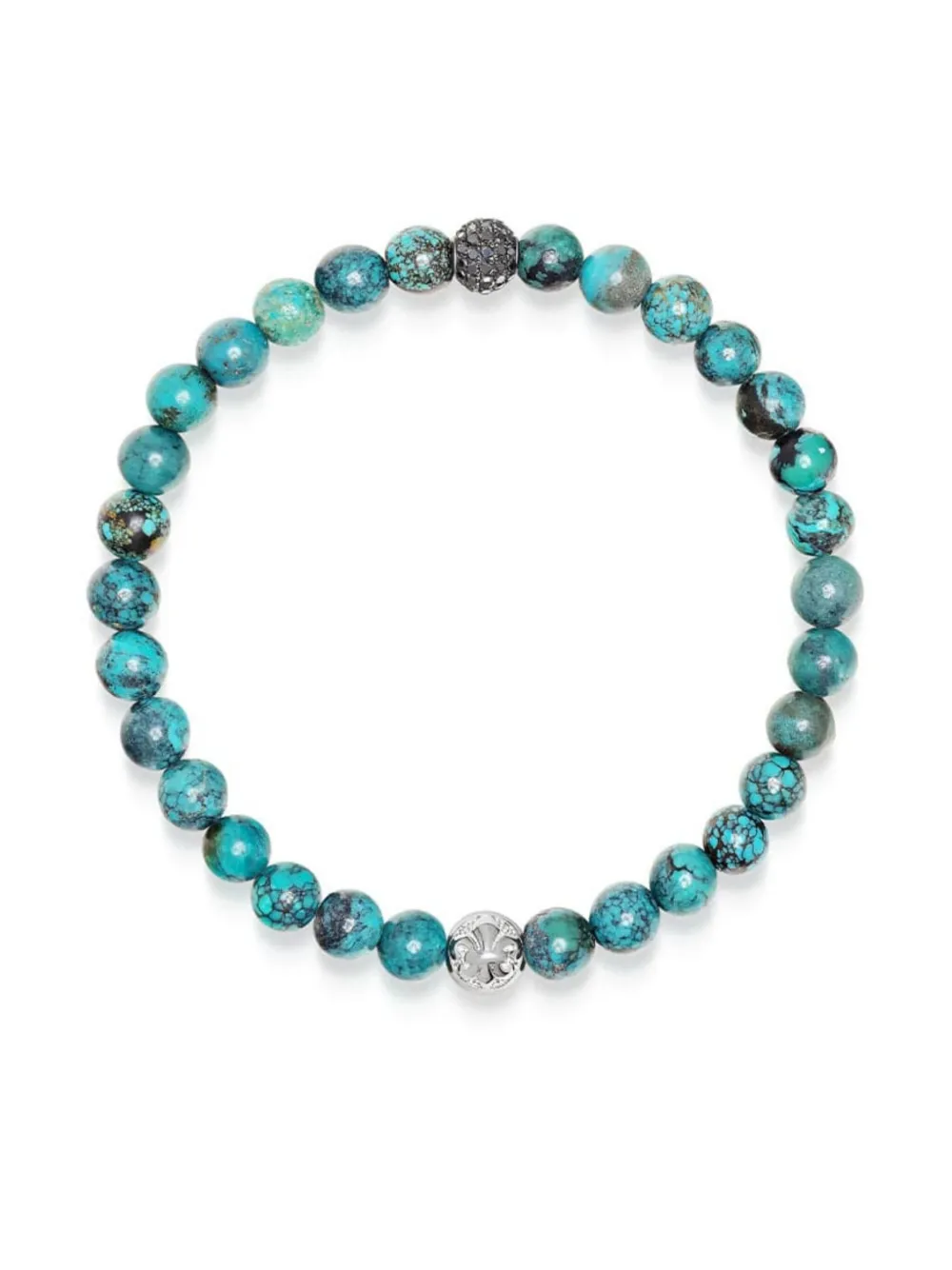 

Браслет из бусин Nialaya Jewelry, синий